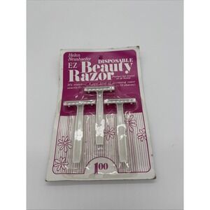 Helen Neushaefer Vintage Three Pack Of Razor Blades. Old Stock . New In Package.